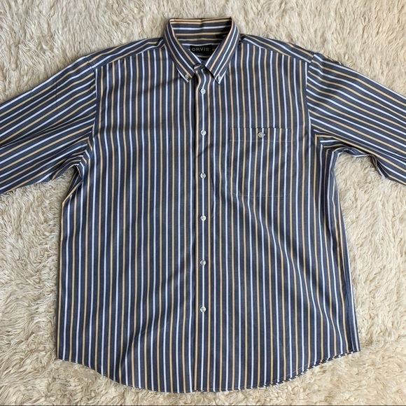 Orvis 100% Cotton Long Sleeve Button Down Shirt - Picture 8 of 11